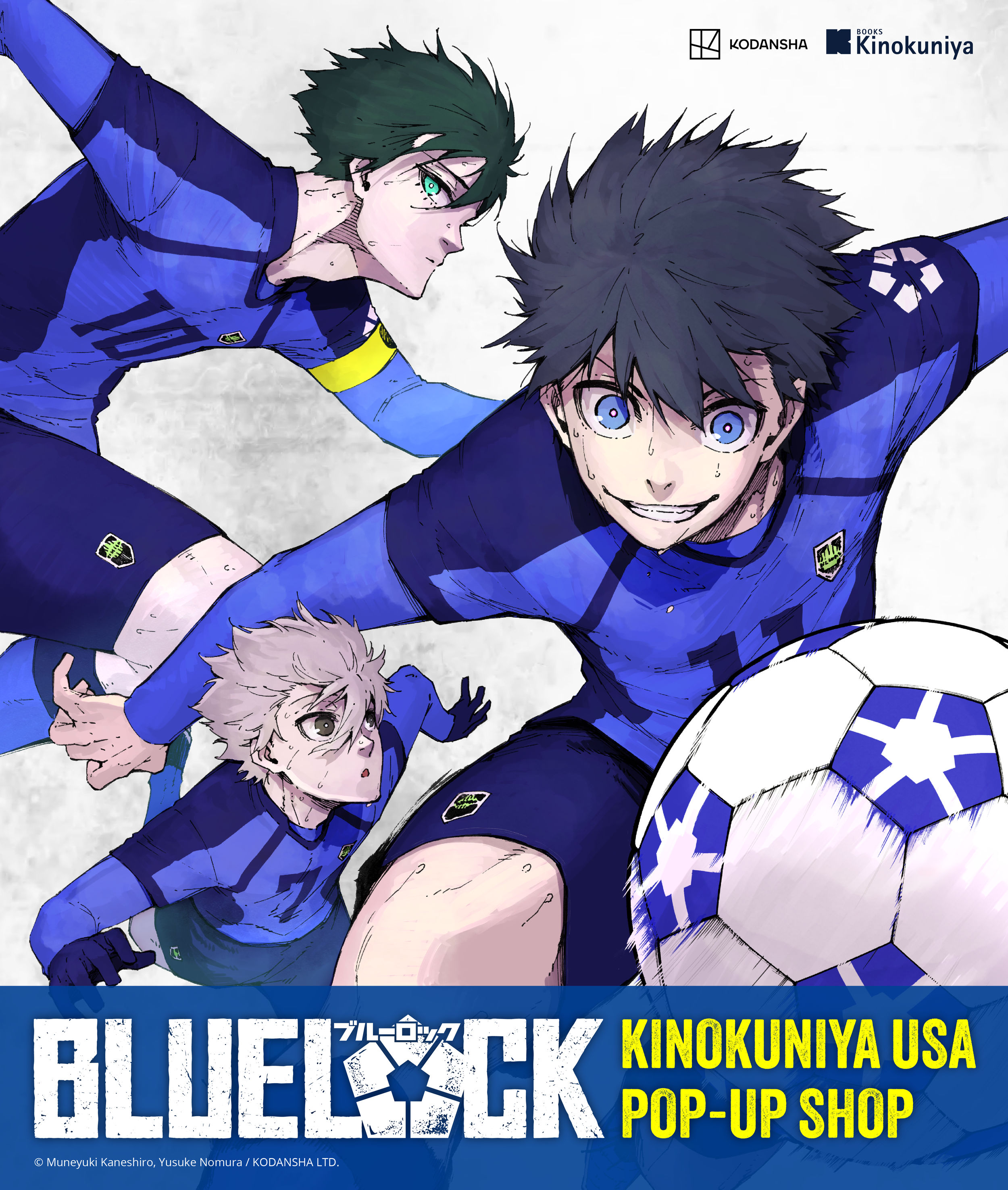 Blue Lock Kinokuniya USA Pop-Up Shop — Kinokuniya USA